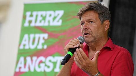 Robert Habeck: "Zu einer Schuldenbremse gehört ein Investitionsmotor".