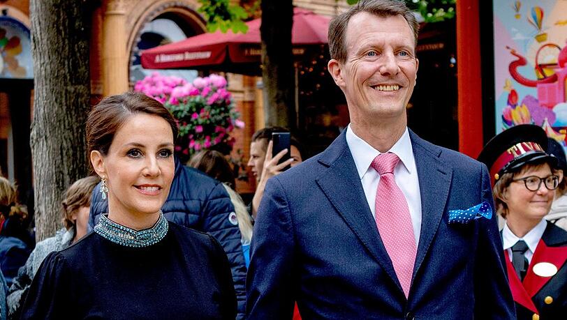 Prinz Joachim und seine Ehefrau Prinzessin Marie bei einer Gala im Mai 2022.