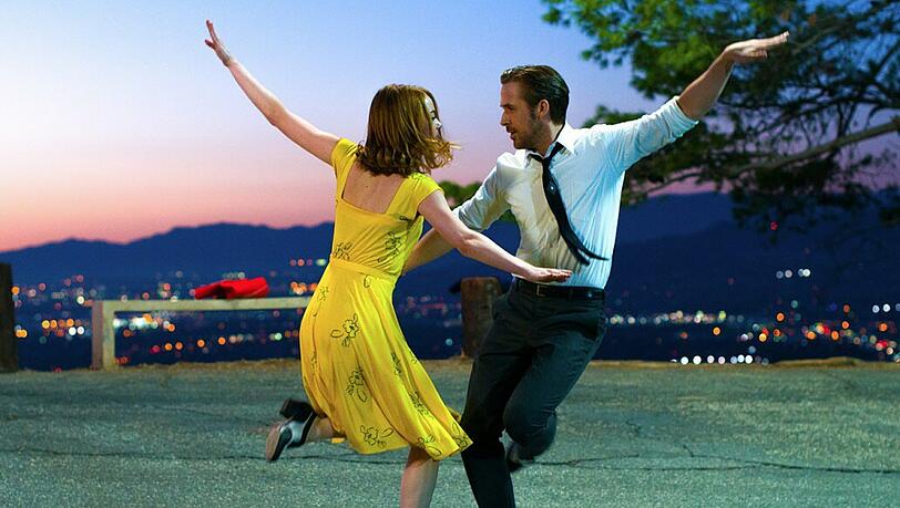 Emma Stone und Ryan Gosling ertanzten sich mit "La La Land" Golden Globes. Das Musical wurde sieben Mal ausgezeichnet.