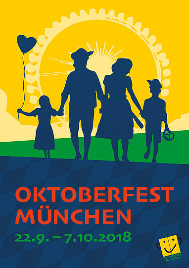 Oktoberfest-Plakat-Entwurf.