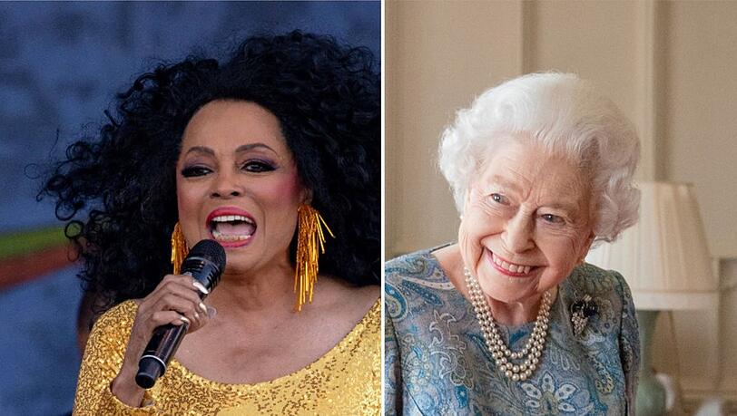 US-Star Diana Ross soll ihre Hits zu Ehren von Queen Elizabeth II. schmettern.