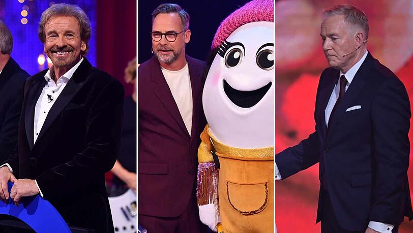 Thomas Gottschalk musste am Samstagabend den Quoten-Kampf gegen "The Masked Singer" und "Ein Herz für Kinder" aufnehmen. Thomas Gottschalk musste am Samstagabend den Quoten-Kampf gegen "The Masked Singer" und "Ein Herz für Kinder" aufnehmen.