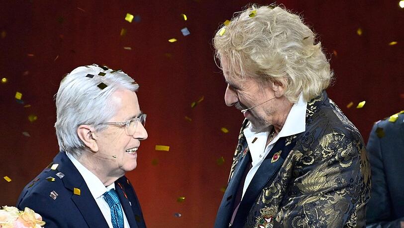 Der eine Moderator hat es erfunden, der andere hat am längsten moderiert: Frank Elstner (l.) und Thomas Gottschalk.