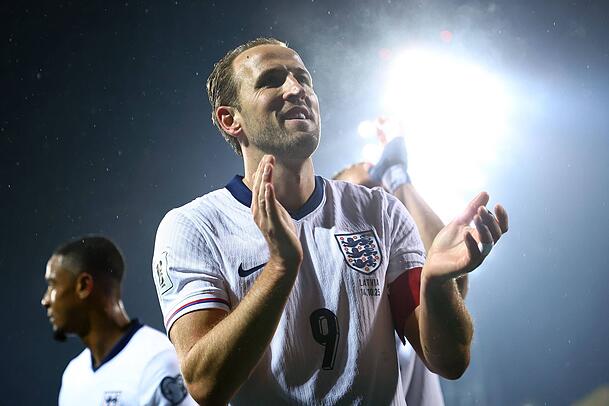 Die Tormaschine der Bayern: Stürmer Harry Kane. Die Tormaschine der Bayern: Stürmer Harry Kane.