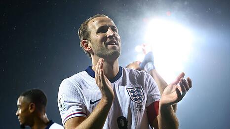 Er führt England mit einem Doppelpack zur WM: Bayern-Stürmer Harry Kane.