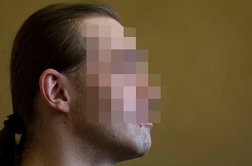 Raimund G. (39) vor dem Landgericht.