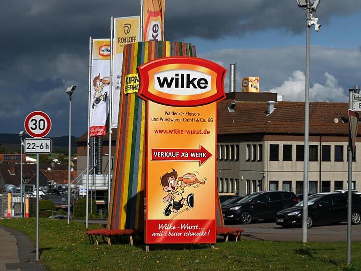 Das Produktionsgebäude des Fleischherstellers Wilke Wurstwaren. Der Hersteller hat inzwischen Insolventz benatragt.