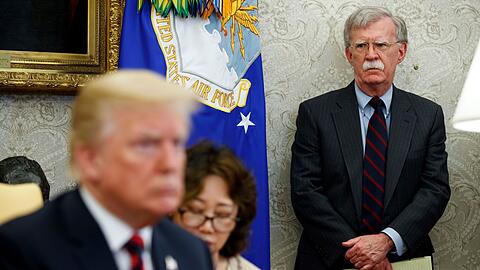 John Bolton war Trumps Berater, jetzt sind sie zerstritten. (Archivbild)