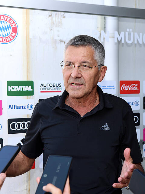 Bayern-Pr&auml;sident Herbert Hainer.