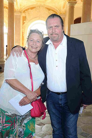 Andreas Giebel und Frau Karin.
