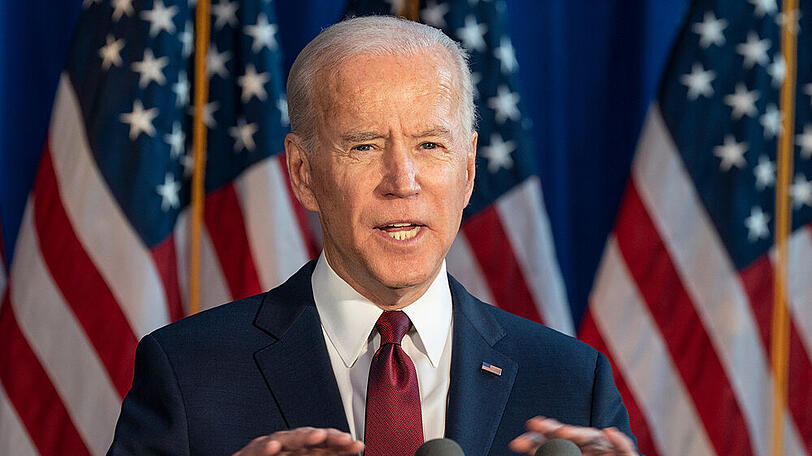 Joe Biden macht negatives Corona-Testergebnis öffentlich.