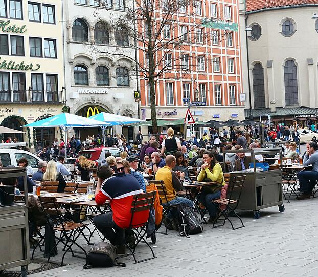 Die schönsten Impressionen vom Frühlingswochenende in München.