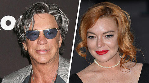 Mickey Rourke und Lindsay Lohan werden Co-Stars