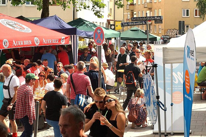 Das Glockenbachfest feierte am Samstag 20. Geburtstag, viele Besucher kamen und feierten mit. Die Bilder...