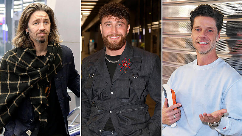 Gil Ofarim, Umut Tekin und Stephen D&uuml;rr sitzen ab dem 23. Januar im RTL-Dschungelcamp