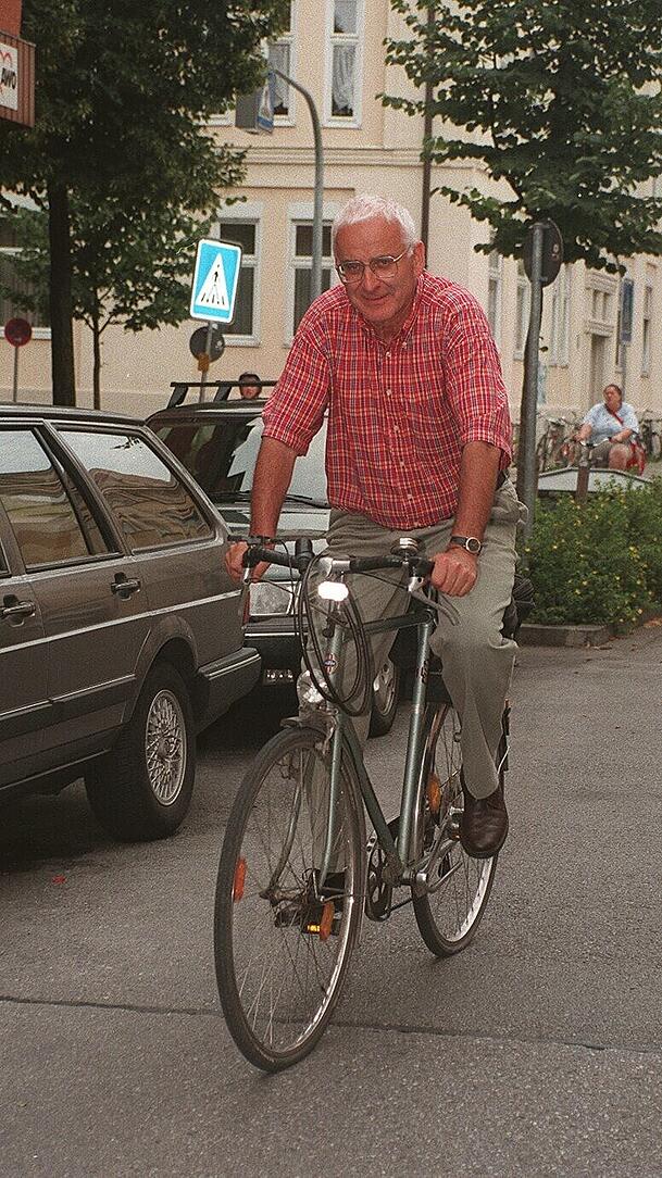 Landtagswahl Klaus Hahnzog Fahrrad Landtagswahl Klaus Hahnzog Fahrrad
