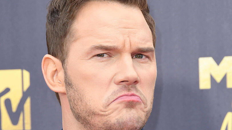 Chris Pratt kann auch unter Schmerzen lachen