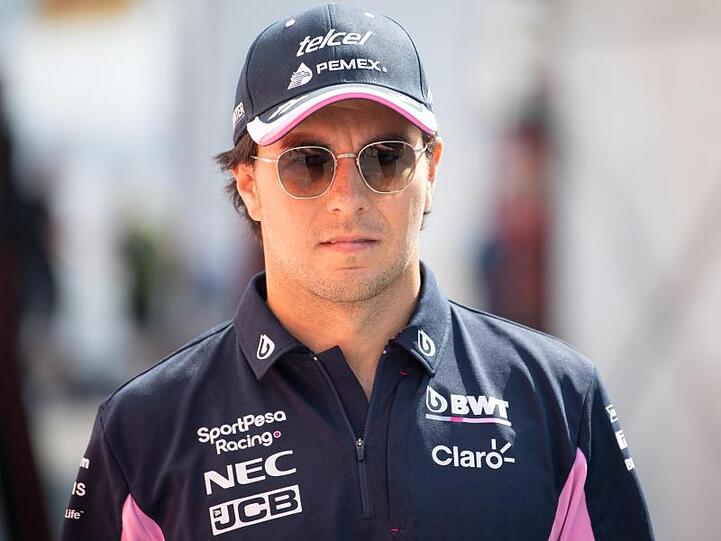 War positiv auf das Coronavirus getestet worden: Sergio Perez.