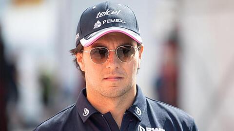 War positiv auf das Coronavirus getestet worden: Sergio Perez.