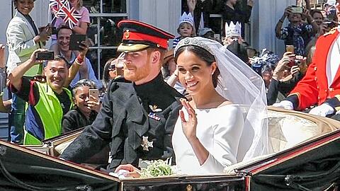 Prinz Harry und Herzogin Meghan heirateten 2018.
