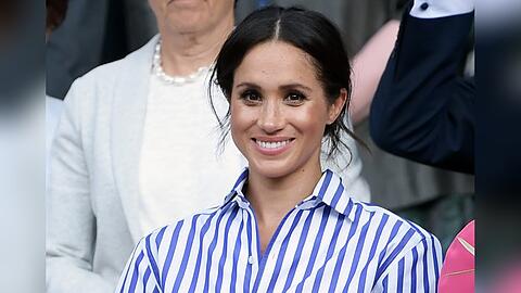 Herzogin Meghan 2018 in Wimbledon.