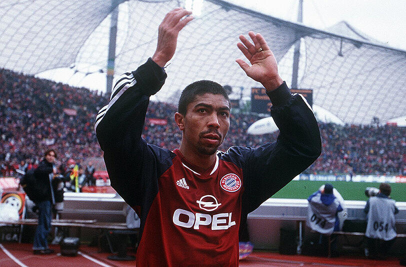 Giovane Elber beerbte Klinsmann im Sturm, er kam 1997 vom VfB Stuttgart und wechselte 2003 zu Olympique Lyon.