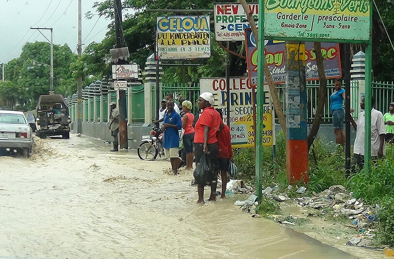 Der Wirbelsturm der Kategorie 4 war am Dienstag auf Haiti getroffen und hatte erhebliche Schäden verursacht.