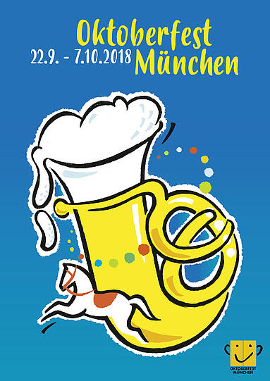 Oktoberfest-Plakat-Entwurf.