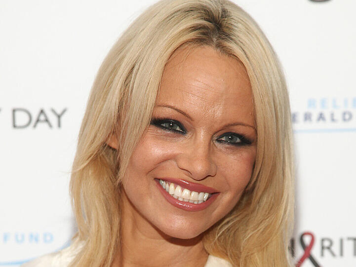 Pamela Anderson auf einer Charity-Veranstaltung im September 2015