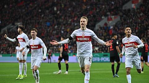 Chris Führich besorgte die erneute Führung für den VfB.
