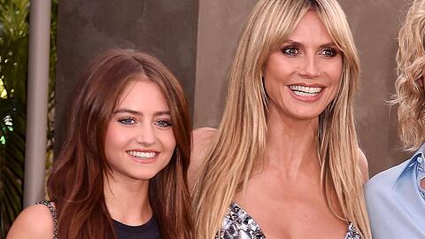 Leni (l.) und Heidi Klum haben ein vertrautes Mutter-Tochter-Verhältnis.