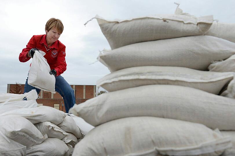 Die Ostküste der USA: Vorbereitungen auf den Hurrikan "Sandy"