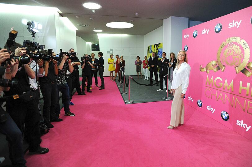 Die Fotografen hat's gefreut: Echter Hollywood-Glamour in der Stadt
