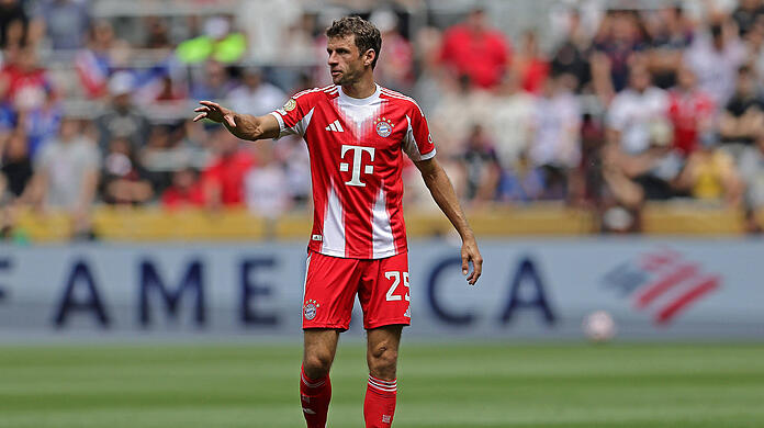 Konnte sich rund um das Spiel gegen Auckland City von Cincinnati einen Eindruck verschaffen: Bayern-Stürmer Thomas Müller.