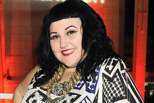 Der Kracher der langen Sony-Party: Beth Ditto, Frontfrau von Gossip, ist in jeder Hinsicht gewaltig cool.