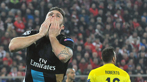 Dreifacher Torschütze für den FC Arsenal: Olivier Giroud.