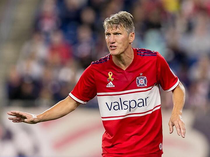 Bastian Schweinsteiger im Trikot des Chicago Fire Soccer Clubs. Foto: Andrew Katsampes/ISIPhotos via ZUMA Wire/Archiv