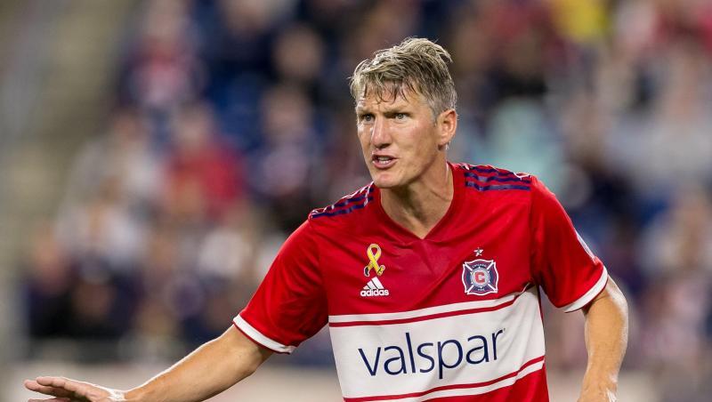 Bastian Schweinsteiger im Trikot des Chicago Fire Soccer Clubs. Foto: Andrew Katsampes/ISIPhotos via ZUMA Wire/Archiv Bastian Schweinsteiger im Trikot des Chicago Fire Soccer Clubs. Foto: Andrew Katsampes/ISIPhotos via ZUMA Wire/Archiv