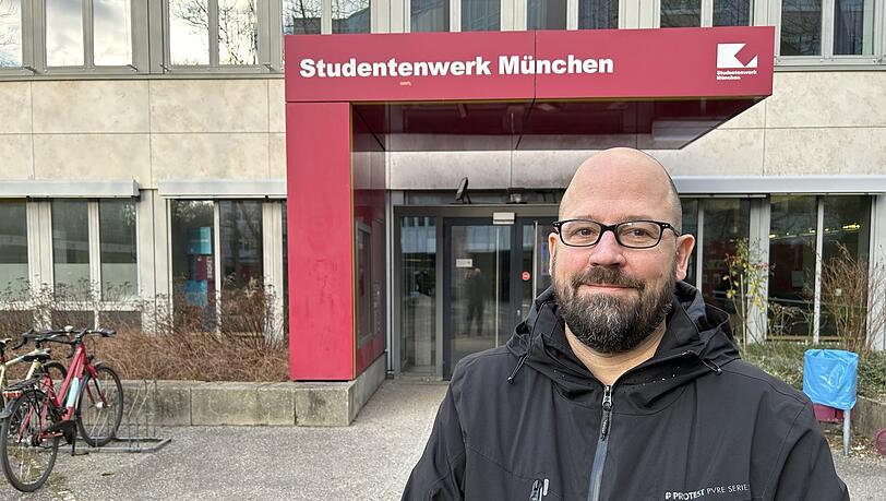 Ingo Wachendorfer vom Studierendenwerk.