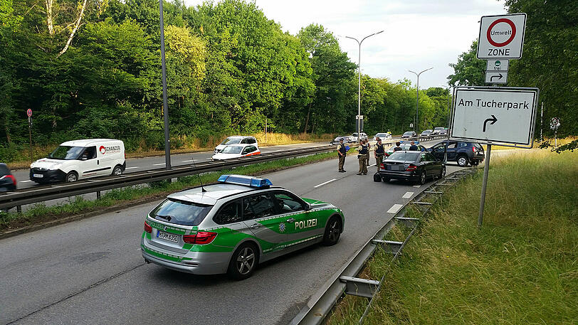 Es kam zu größeren Verkehrsbehinderungen am Morgen.