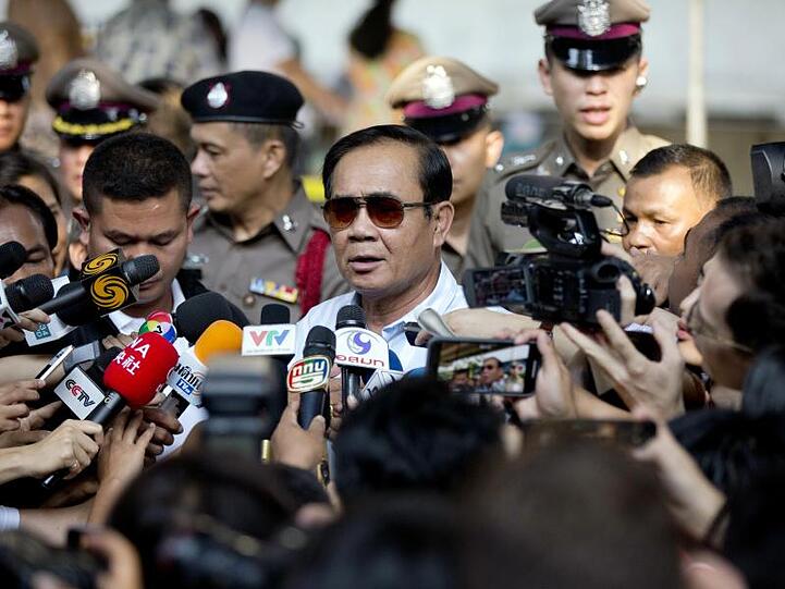 Prayut Chan-o-cha hatte 2014 als Chef der Armee eine demokratisch gewählte Shinawatra-Regierung aus dem Amt geputscht.