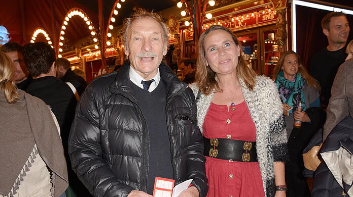 Marie Theres Relin und Franz Xaver Kroetz – hier beim gemeinsamen Besuch des Circus Roncalli vor vier Jahren in München.