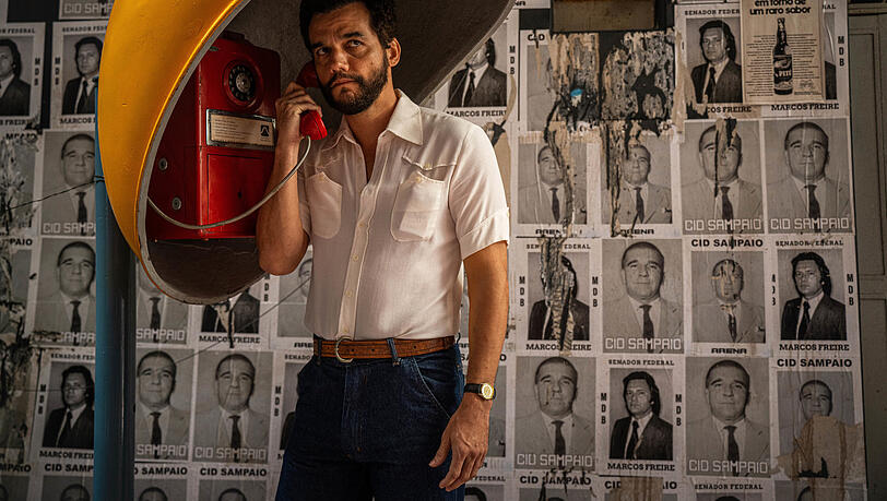 Liegt auch hoch im Kurs: Wagner Moura im brasilianischen Film „O agente secreto“. Liegt auch hoch im Kurs: Wagner Moura im brasilianischen Film „O agente secreto“.