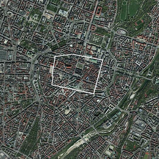 Nur zum Vergleich: So groß ist die Bayernkaserne &ndash; in etwa so groß wie die Hälfte der Altstadt