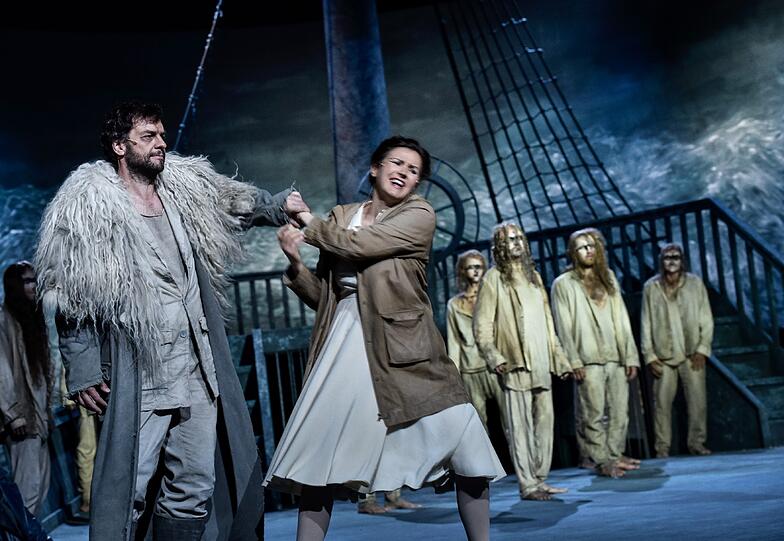 Der "Fliegende Holländer" im Passionstheater Oberammergau.