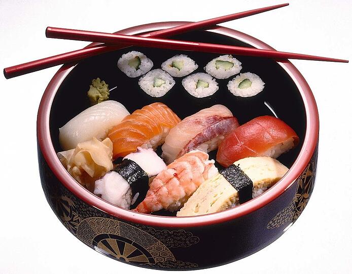 Jaroslav Bobrowski mag Sushi. Am besten reichlich.