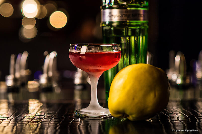 In der Bar Reichenbach wird der Drink zum kulinarischen Kunstwerk.