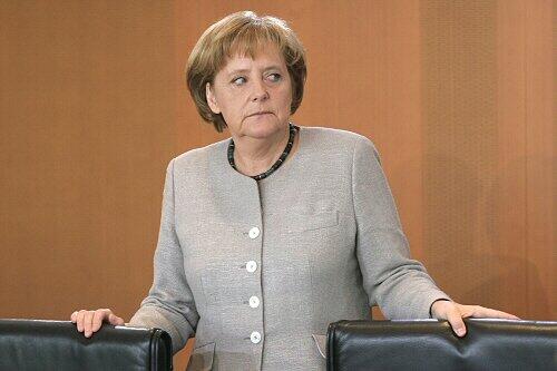 Merkel ist über die Schwan Kandidatur 'not amused'