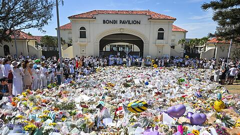 Australien gedenkt der Opfer des Terroranschlags auf ein j&uuml;disches Fest vor einer Woche.