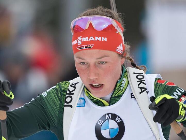 Weiß vor dem Weltcup in Antholz noch nicht genau, wo sie steht. Laura Dahlmeier:
